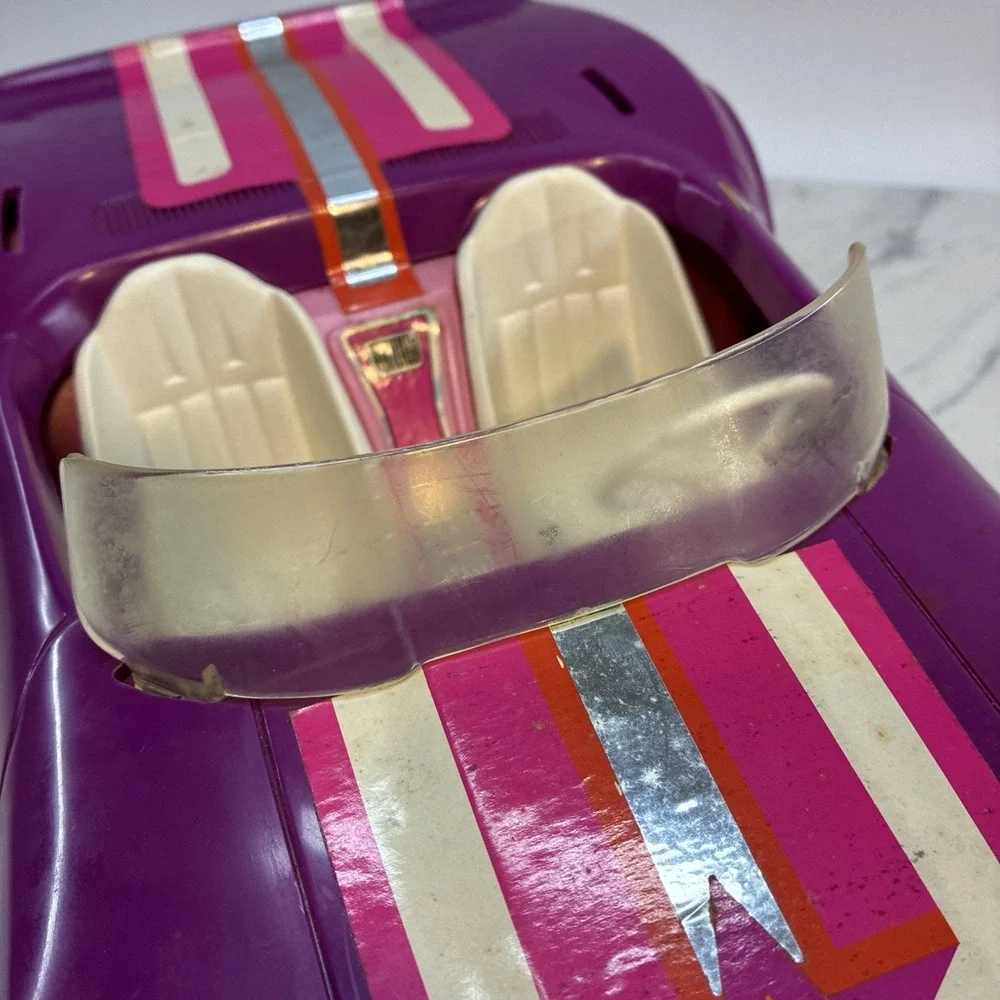 Vintage 1975 Barbie Star Purple Corvette